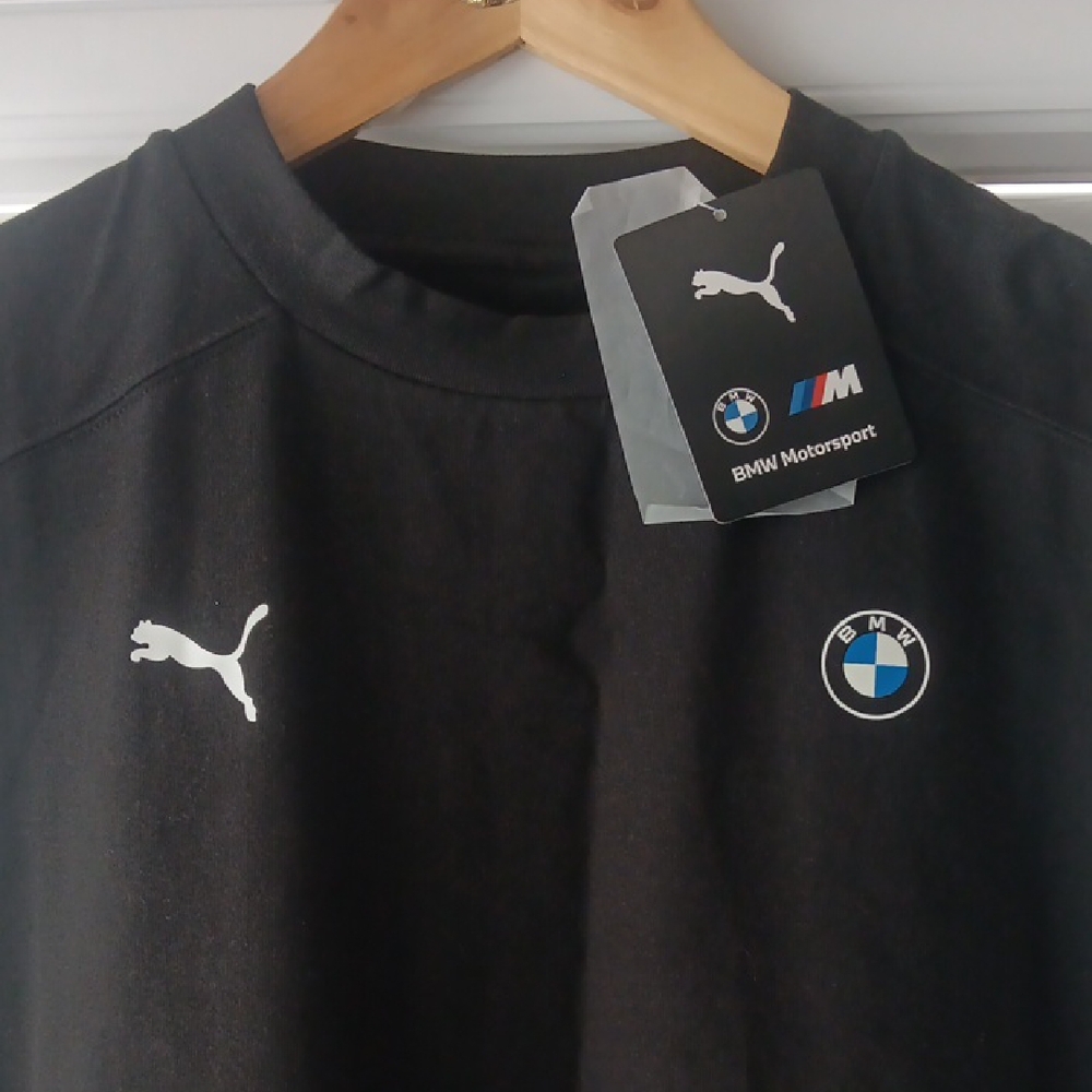 Puma BMW Motorsport Black T-Shirt Dress